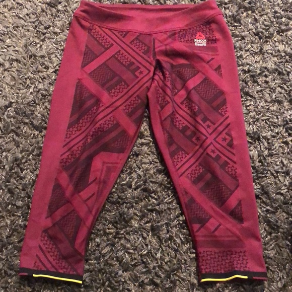 Reversible Reebok workout pants. Cropped. Small. - Picture 3 of 5